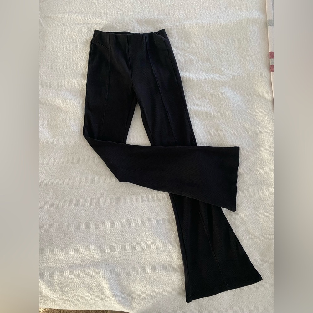 Zara ribbed  flare girls pants size 11-12